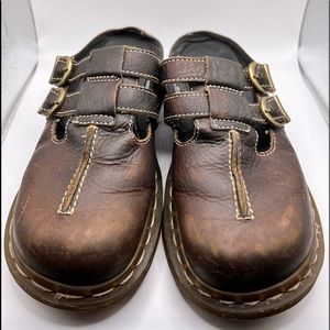 Women’s Dr. Martens Brown Mary Jane Shoes Size 6